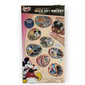 NEW Rock Art Design Kit Mickey And Friends Disney Kids Arts & Crafts